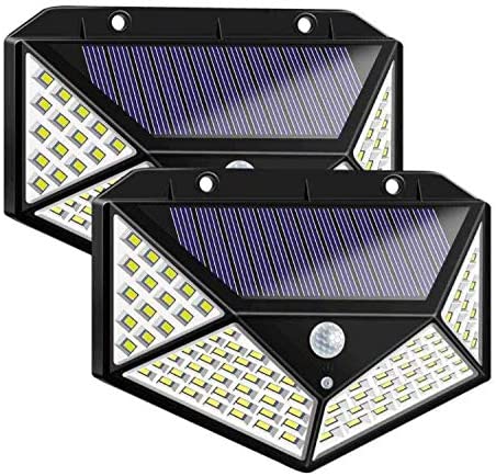 Lampara solar con sensor