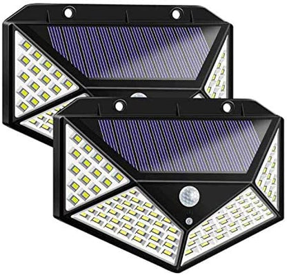 Lampara solar con sensor